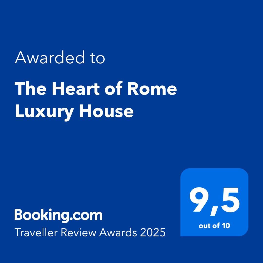Apartament The Heart Of Rome Luxury House Zewnętrze zdjęcie